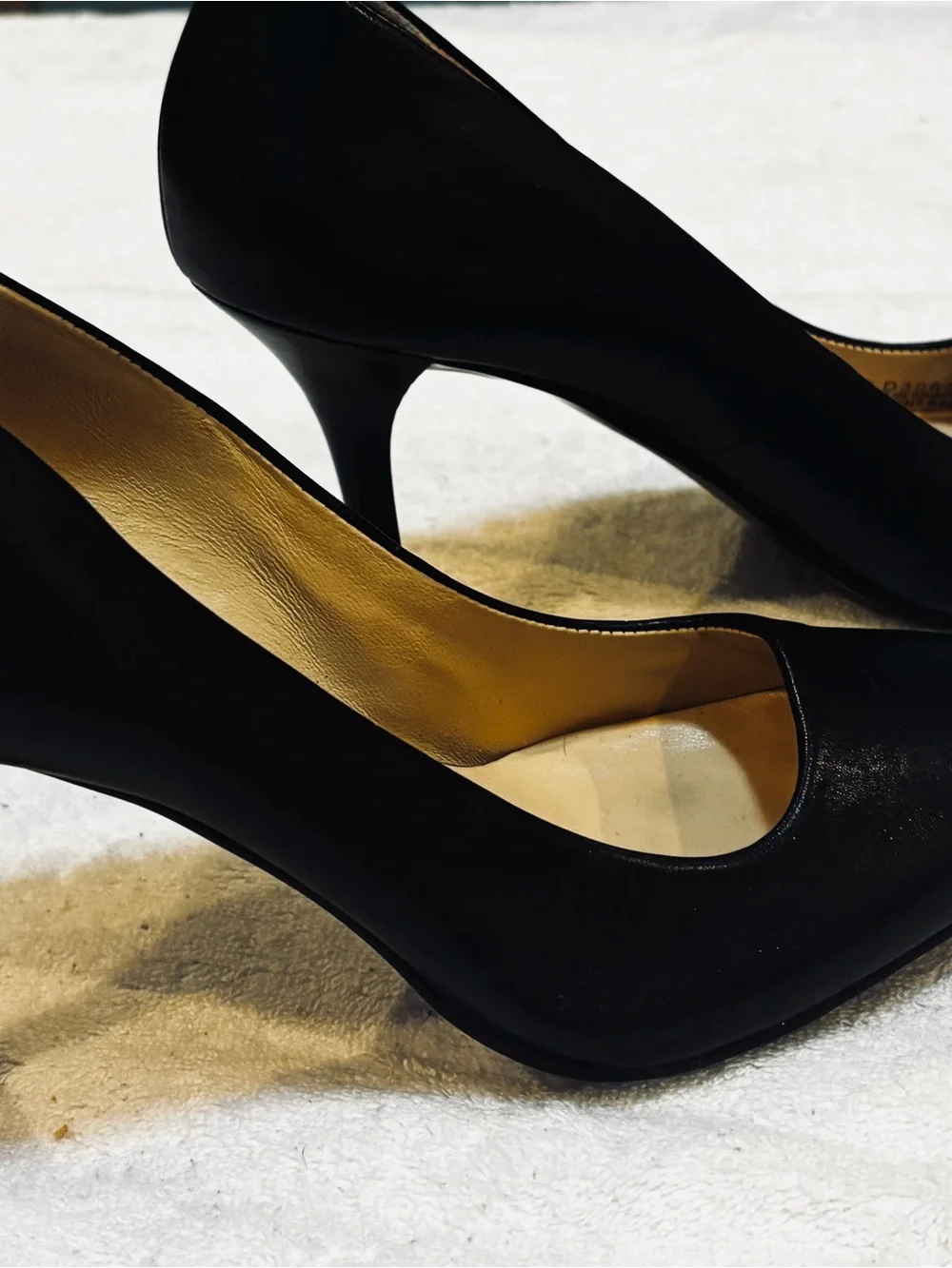 Almost Brand New Heels By Cole Haan - Size 8.5B -Heel Height 3.5 Inches - box 13